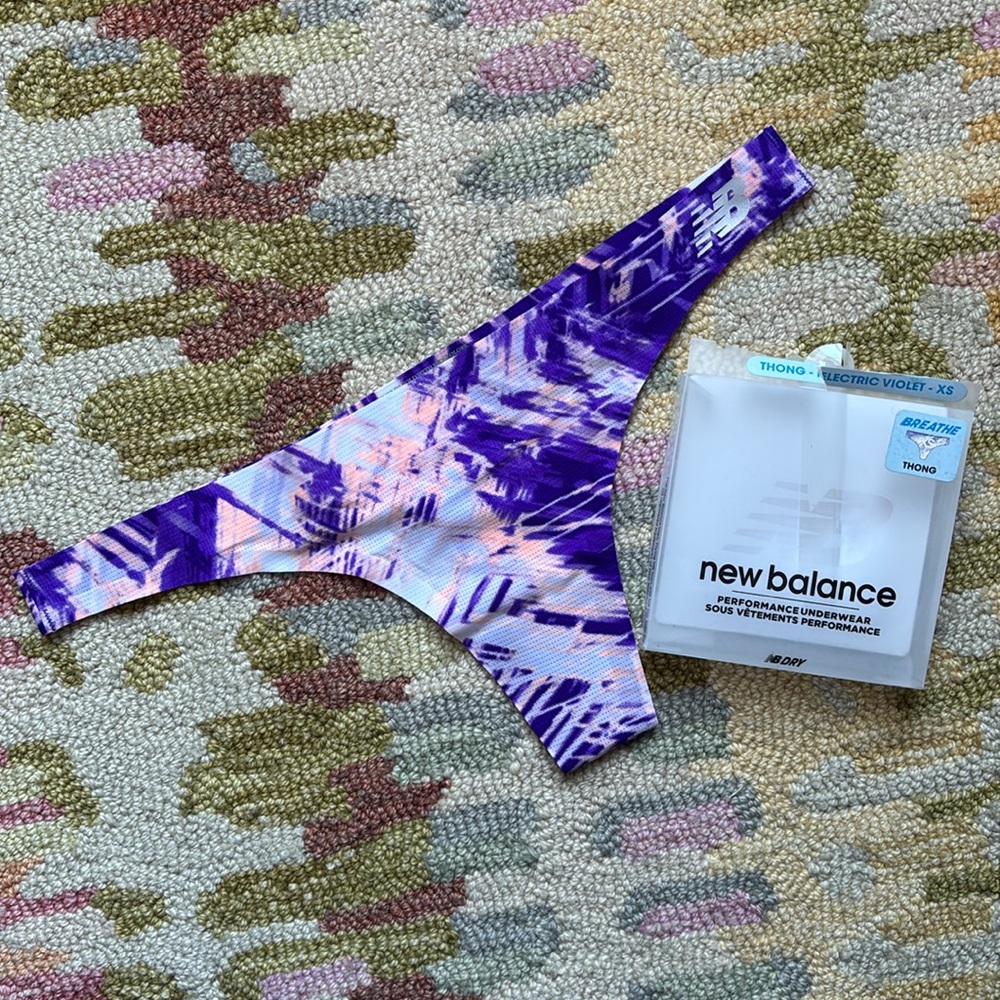 New Balance Performance Underwear Breathe Thong XS NWT